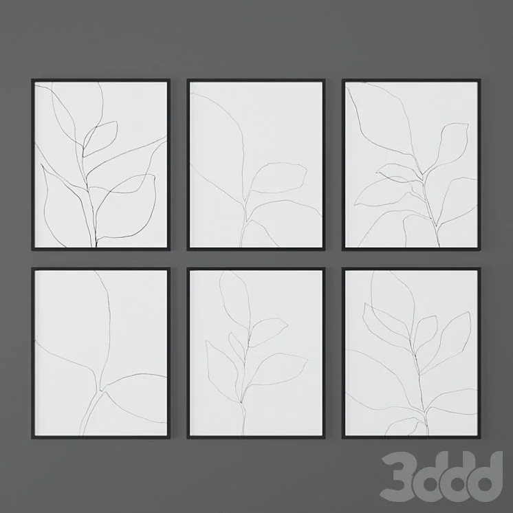 Set of Botanical Posters from MinimalInstant.